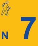 Wanderschild N7&nbsp;&copy;&nbsp;Stadt Holzminden