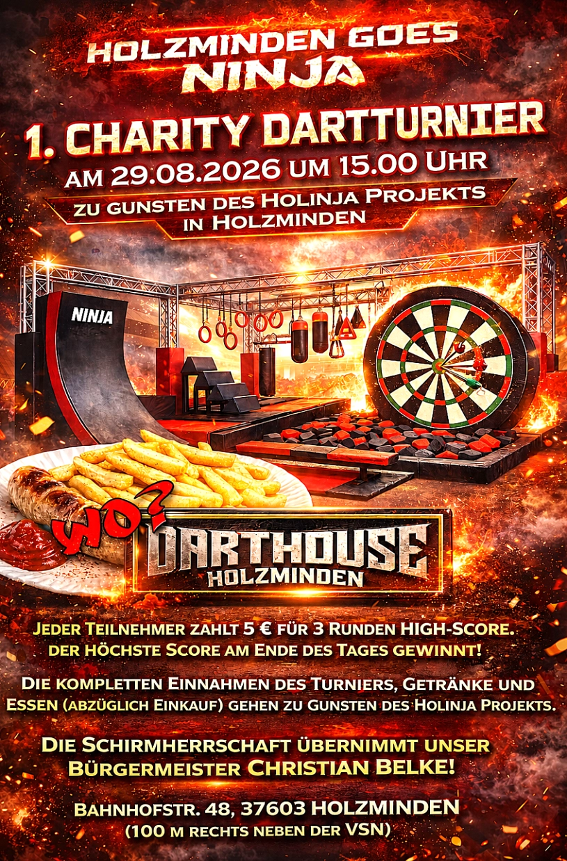 Flyer Darthouse HOLinja&nbsp;&copy;&nbsp;Stadt Holzminden