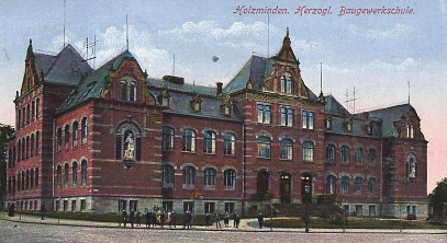 Neubau der Baugewerkschule&nbsp;&copy;&nbsp;Stadtarchiv Holzminden