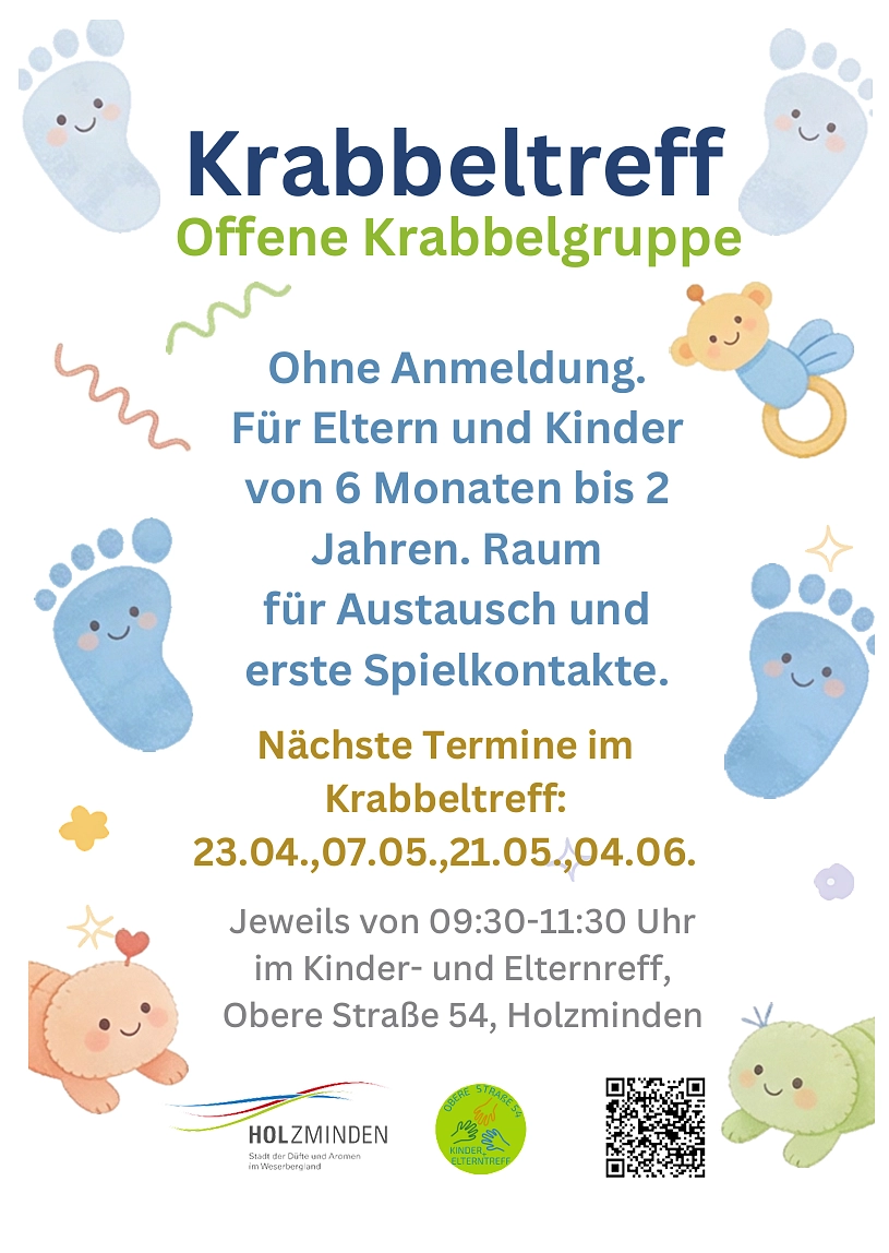 Krabbeltreff bis Sommerferien&nbsp;&copy;&nbsp;Stadt Holzminden