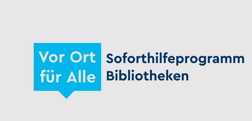 Logo Soforthilfeprogramm Büchereien&nbsp;&copy;&nbsp;Stadt Holzminden
