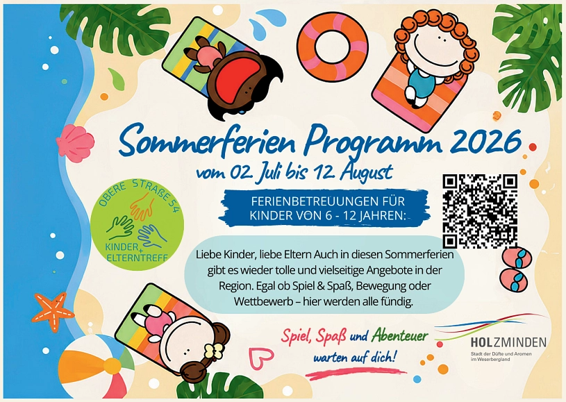 Sommerferienprogramm 2026 1&nbsp;&copy;&nbsp;Stadt Holzminden