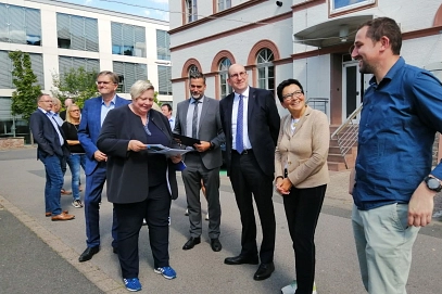 Bescheidübergabe Fördermittelmanager&nbsp;&copy;&nbsp;Stadt Holzminden